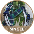 Single Tartan Ribbon